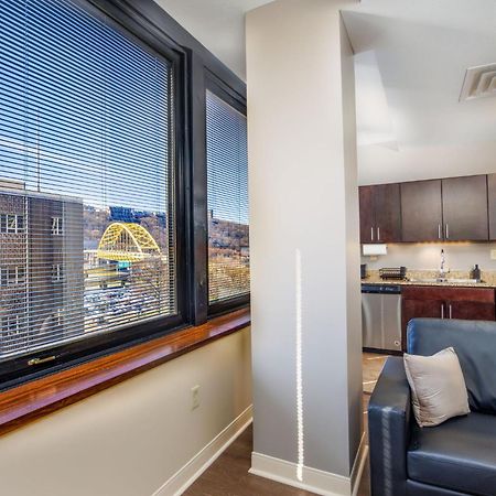 Modern Chic Heart Of Pittsburgh 24-7 Parking Gym Lounge Appartement Buitenkant foto
